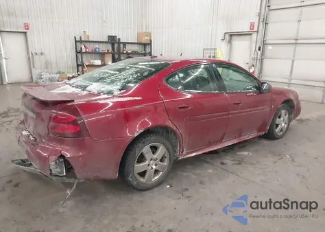 2007 Pontiac Grand Prix Gt z USA, uszkodzony, nr VIN 2G2WR554571178398
